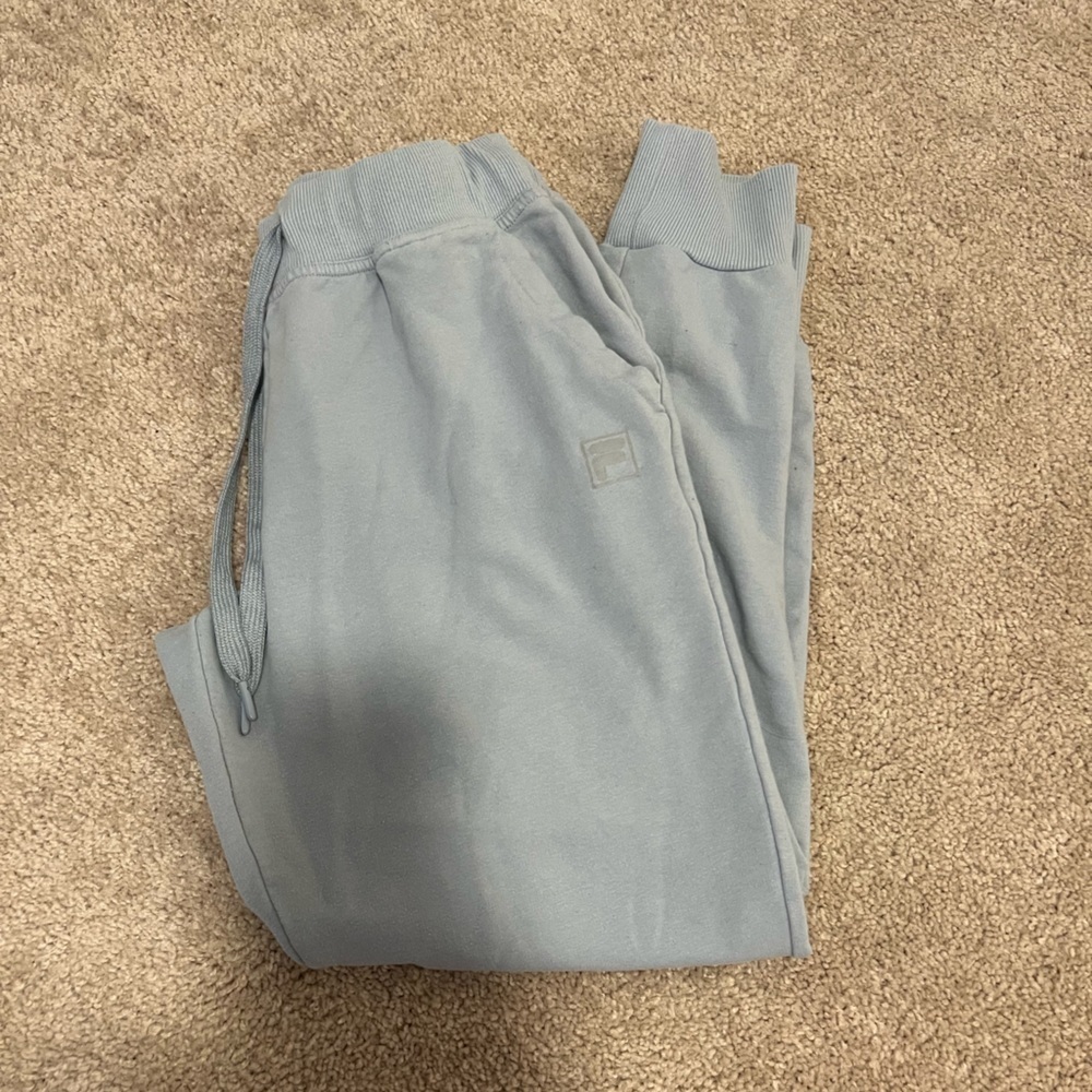 𝅺fila Women’s Baby‎ Blue Joggers Size Small